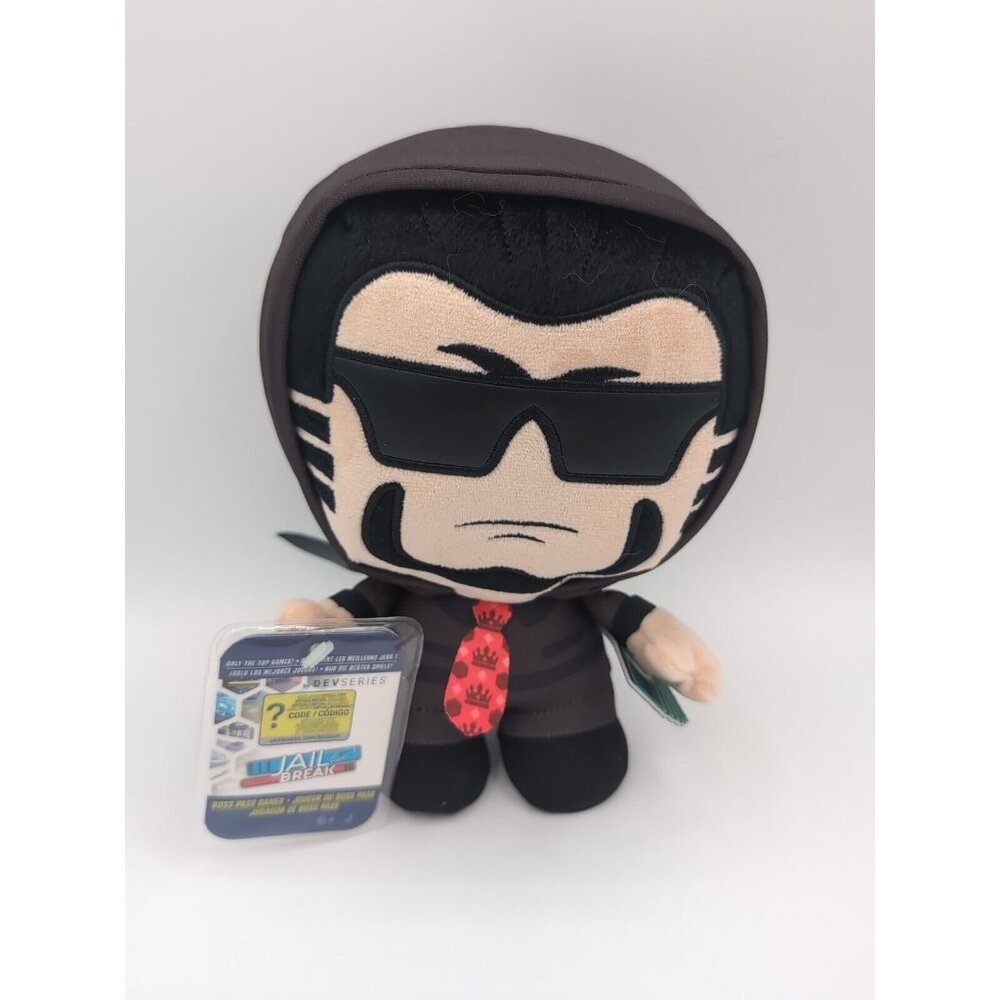 DevSeries Boss Pass Gamer Collector Plush - 8-Inch Polyester Plush Exclusive